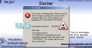 vírus de computador Sasser 1