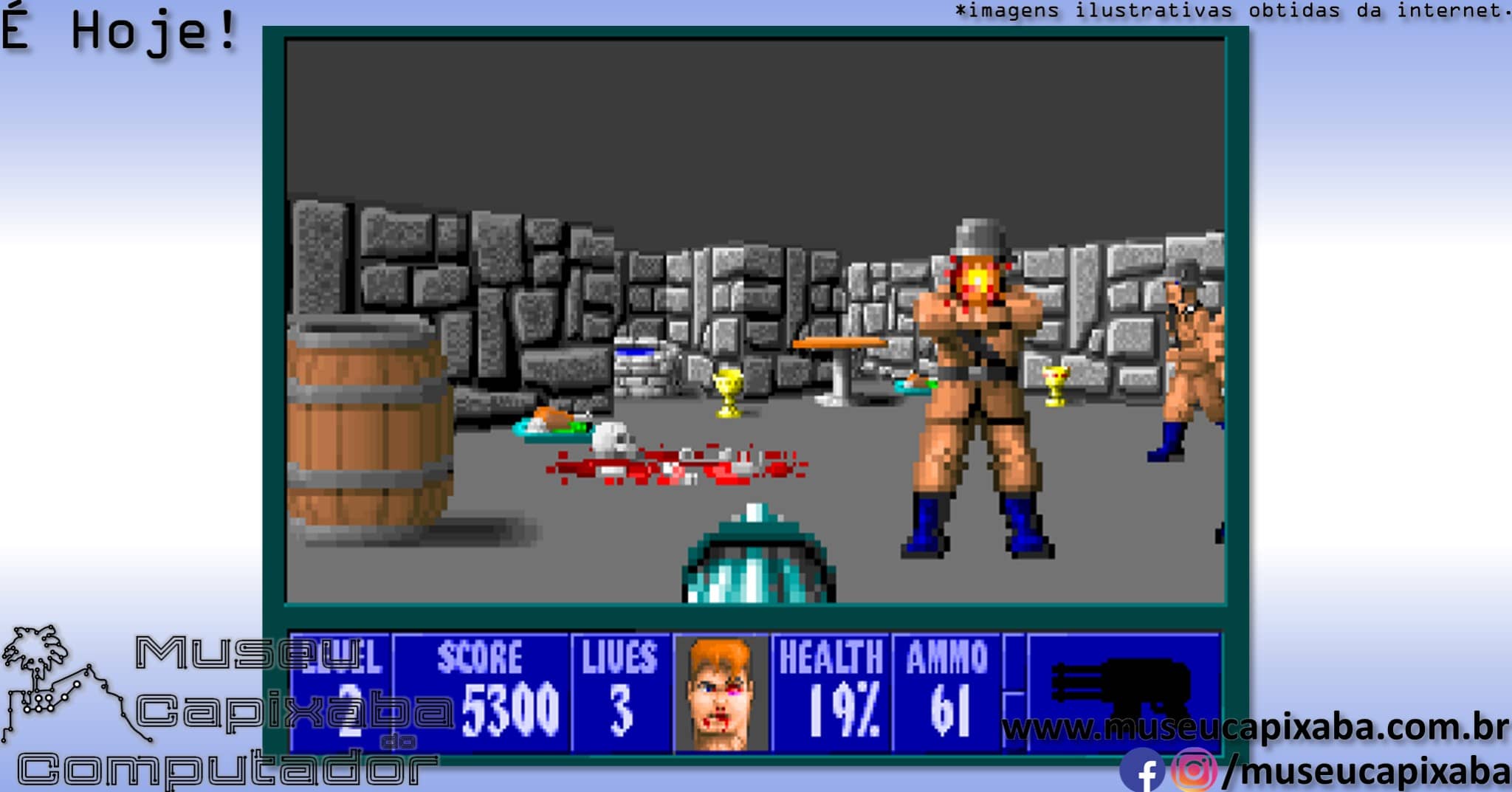 Jogo Wolfenstein 3D no Jogos 360