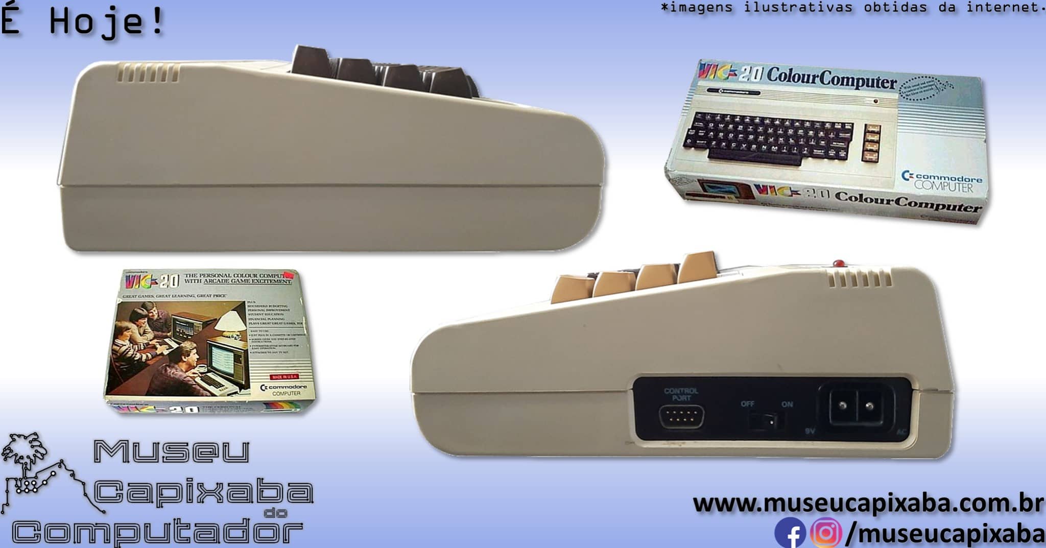 microcomputador Commodore VIC-20 3