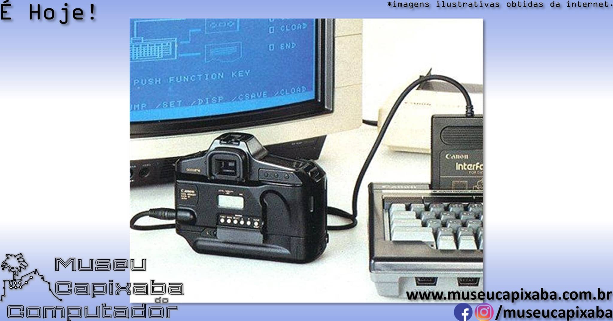 microcomputador MSX Canon V 20 5