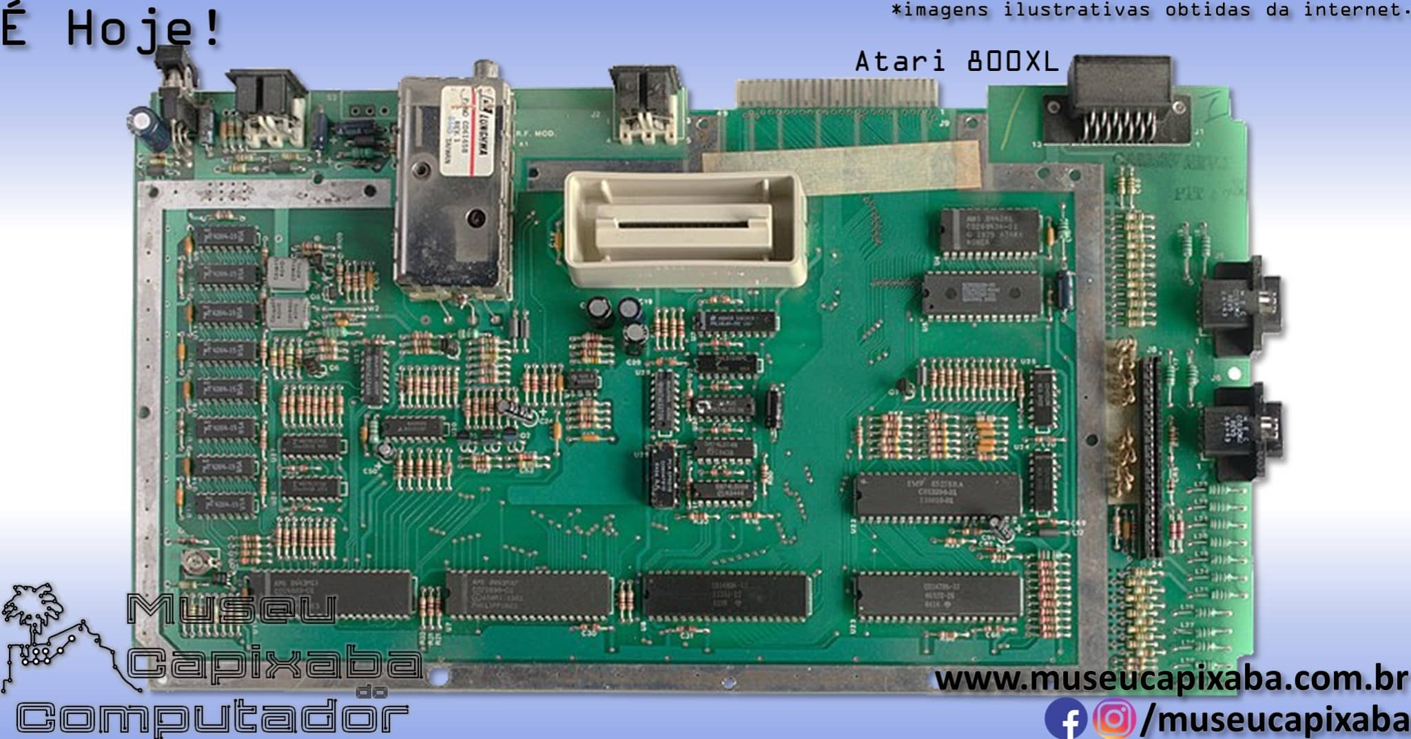 microcomputadores Atari 600XL e Atari 800XL 5