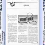 Review computador Quartzil QI 800 da Quartzil Informática Revista Micro Sistemas 1983