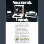 Unitron apII Parece importado Revista Micromundo 1984