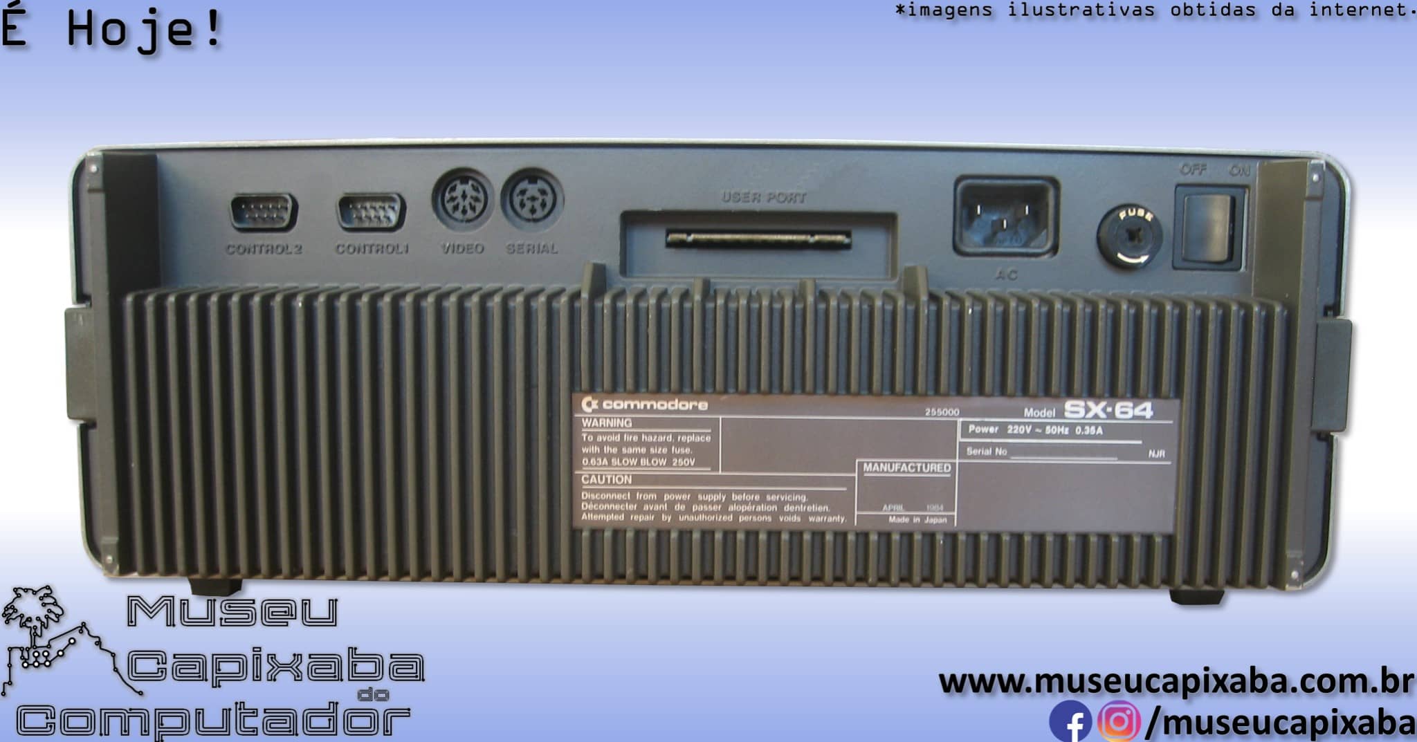microcomputador Commodore SX-64 3