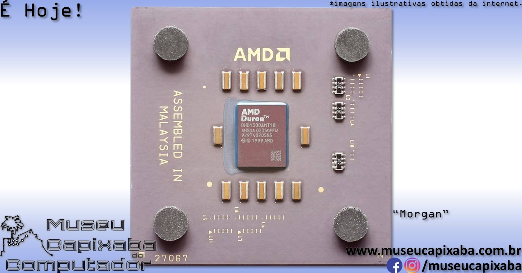 microprocessador AMD Duron 4