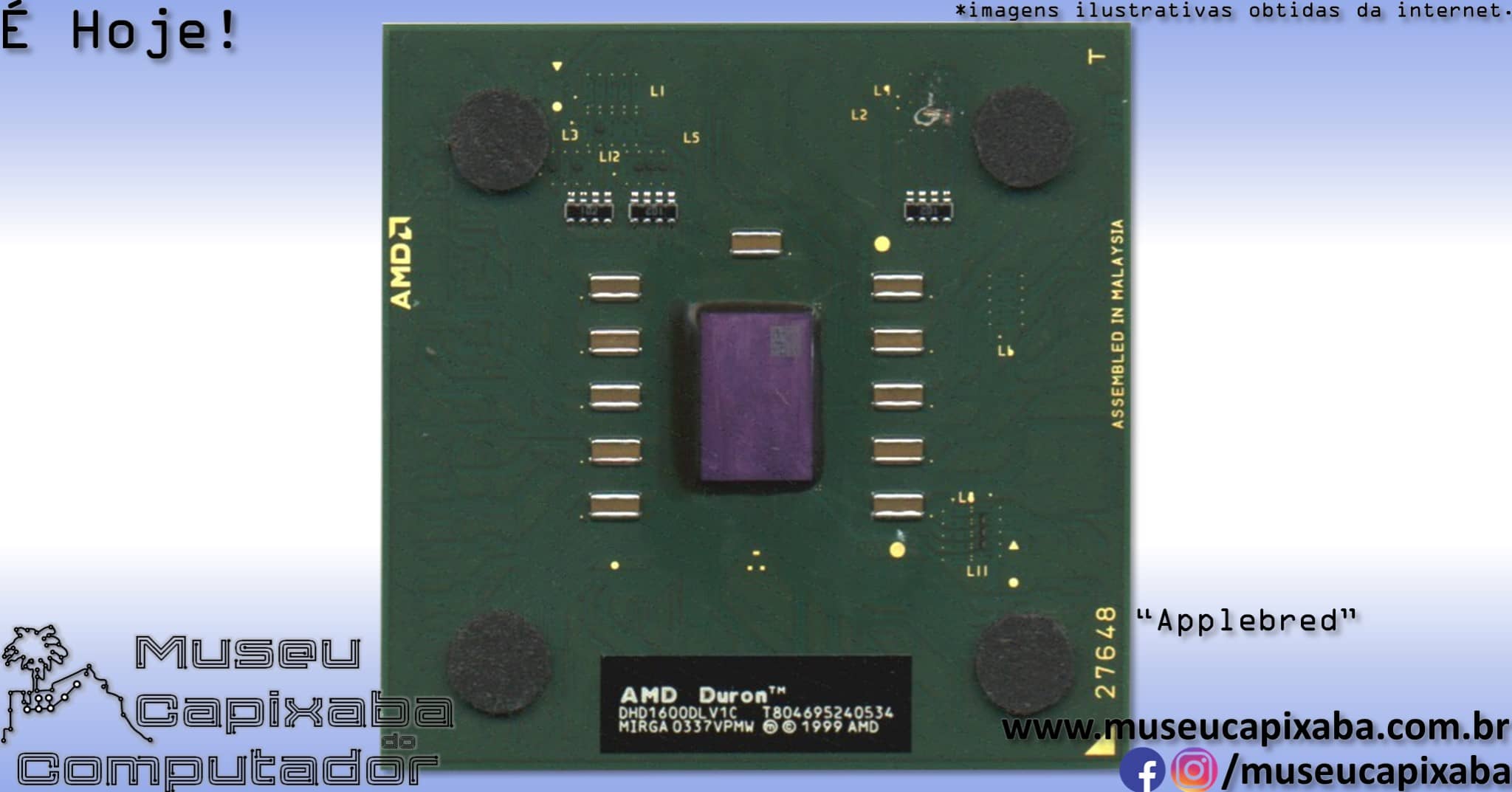 microprocessador AMD Duron 5