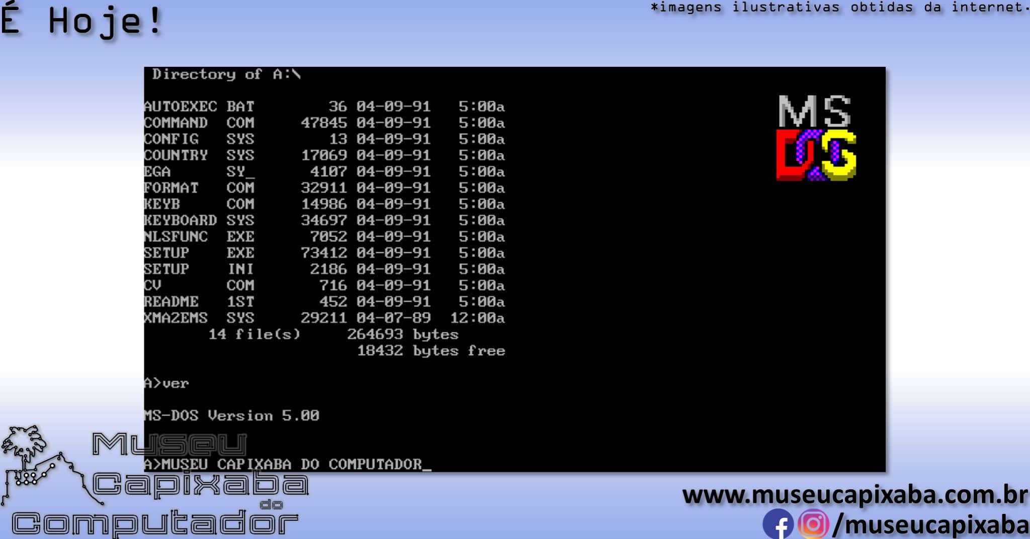 sistema operacional Microsoft MS DOS 5 0 3