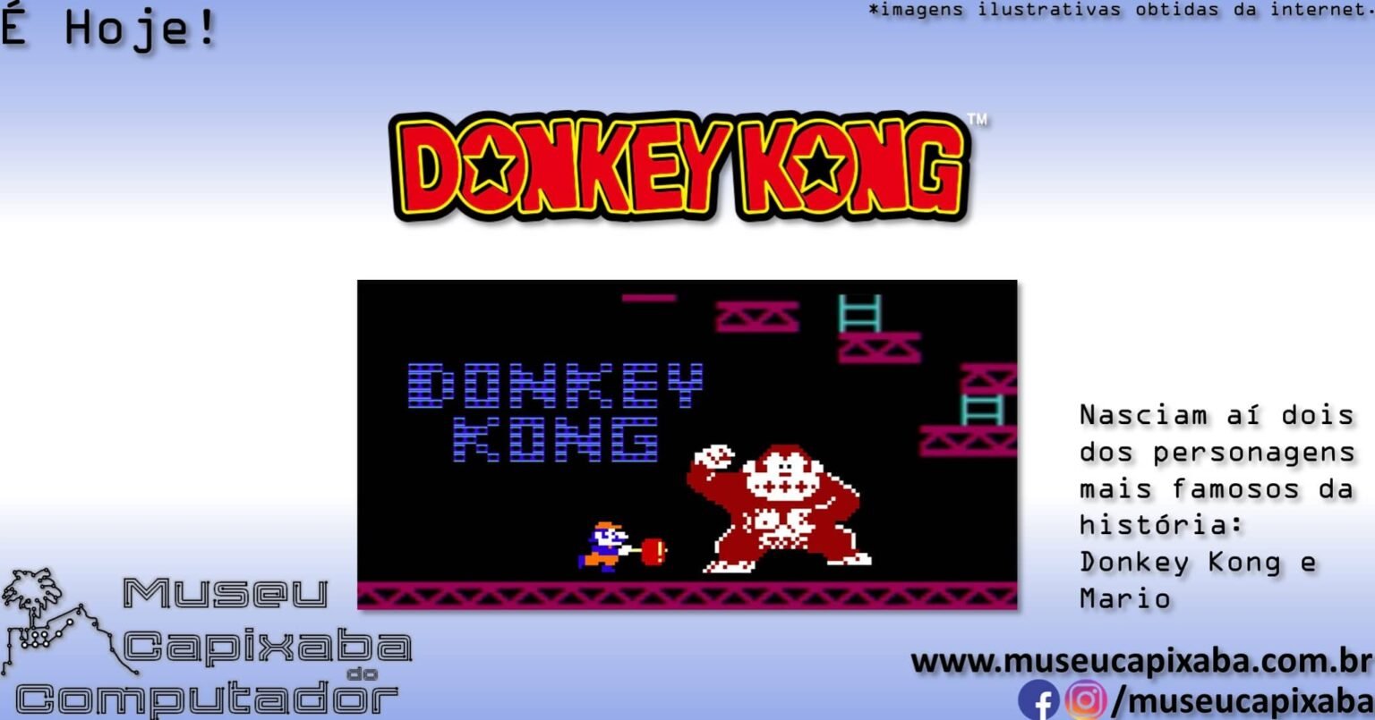 O jogo Nintendo Donkey Kong de 1981 – MCC - Museu Capixaba do Computador