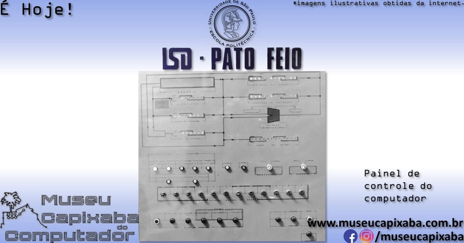 O Patinho Feio da USP de 1972 – primeiro computador criado no Brasil ...