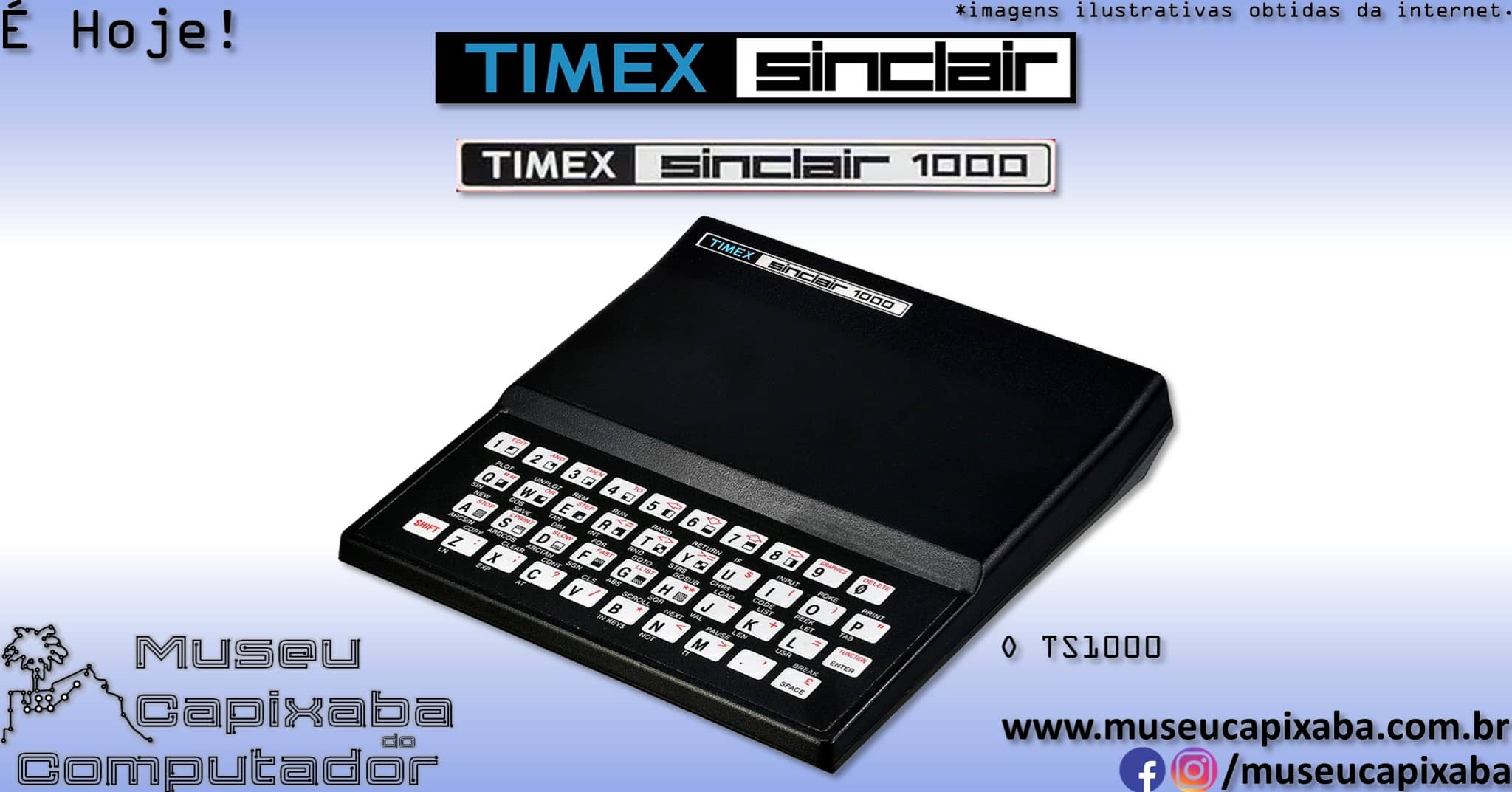 microcomputador Timex Sinclair TS1000 1