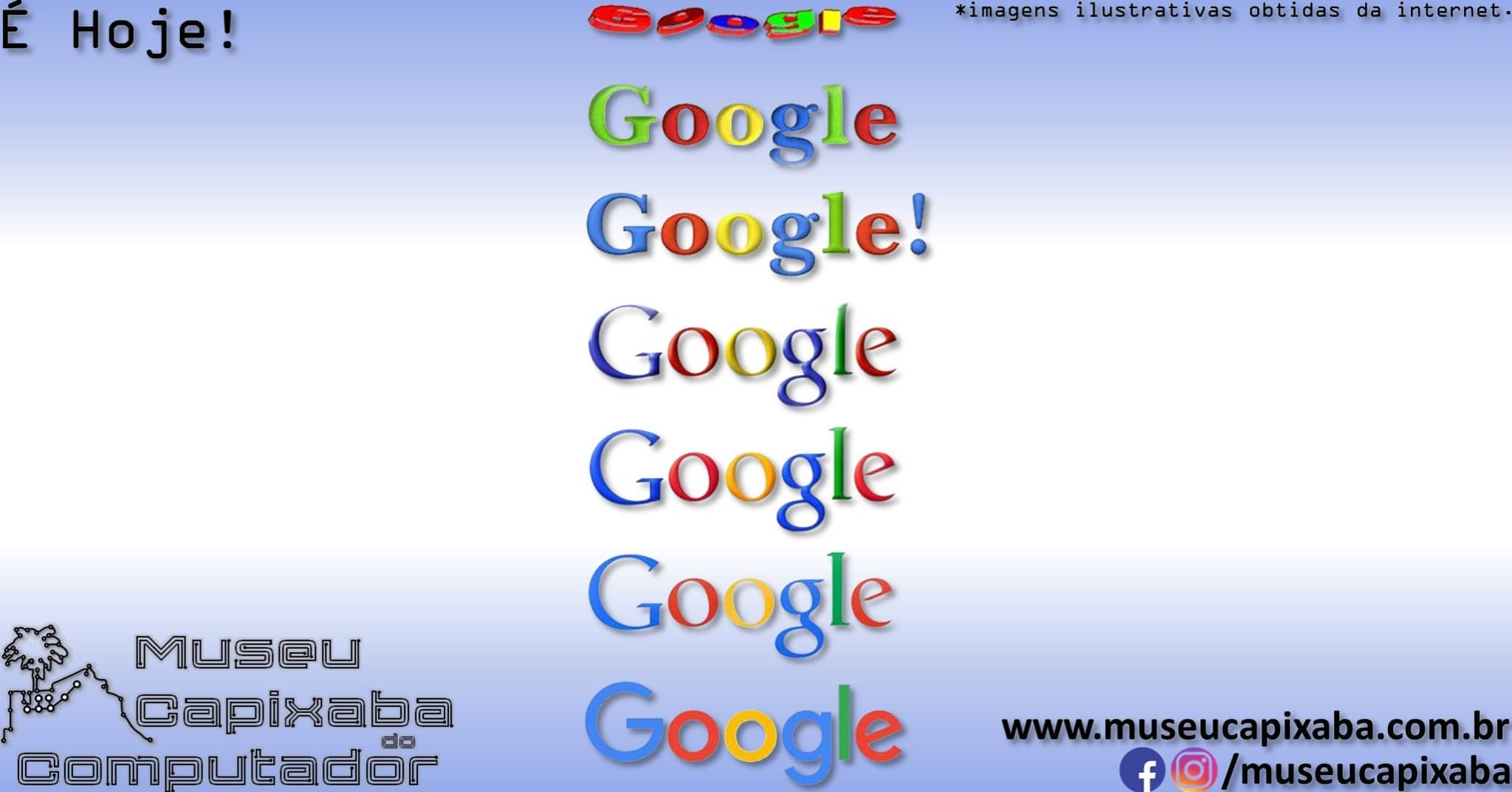 fundação do Google em 1