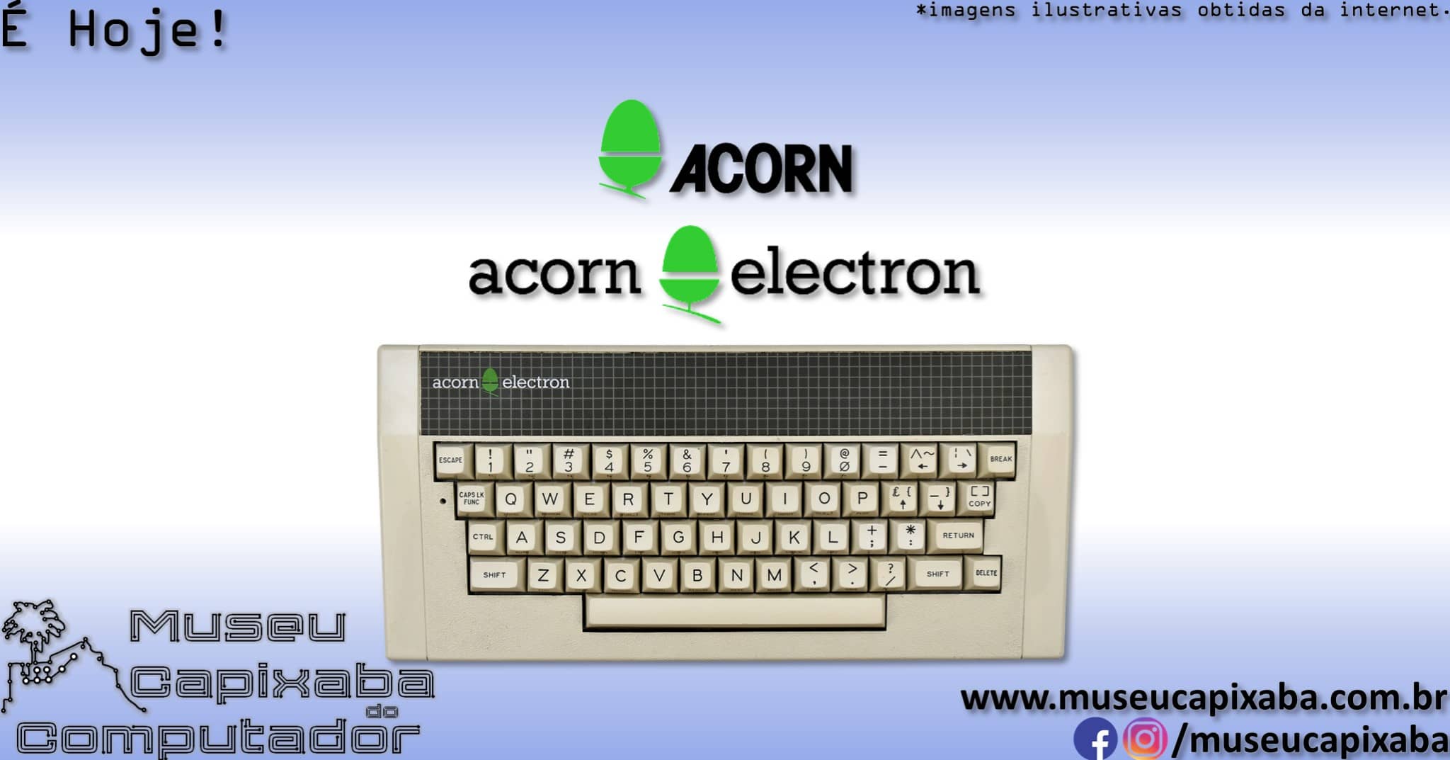 microcomputador Acorn Electron 1