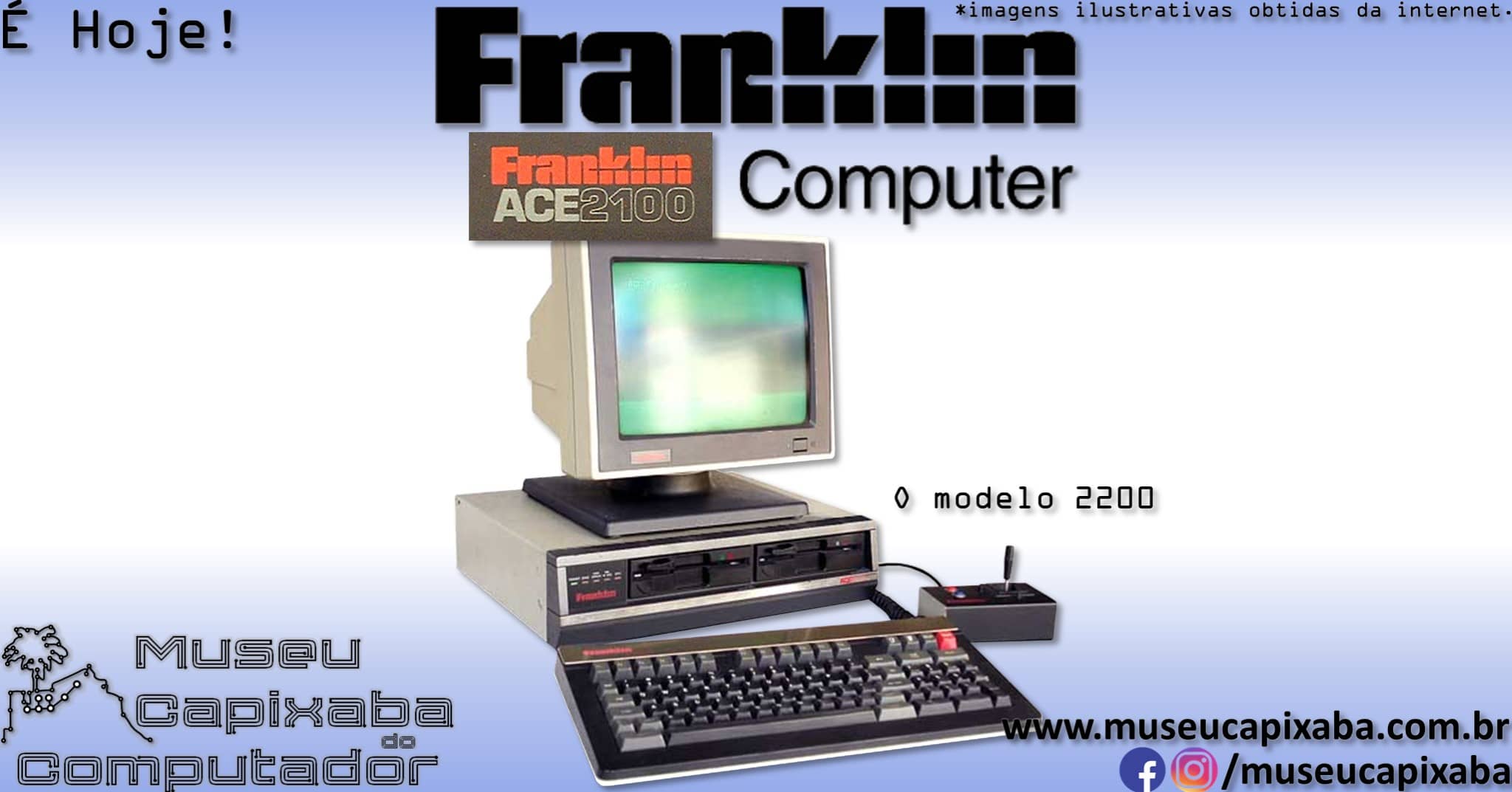 microcomputador Franklin Ace 2000 1
