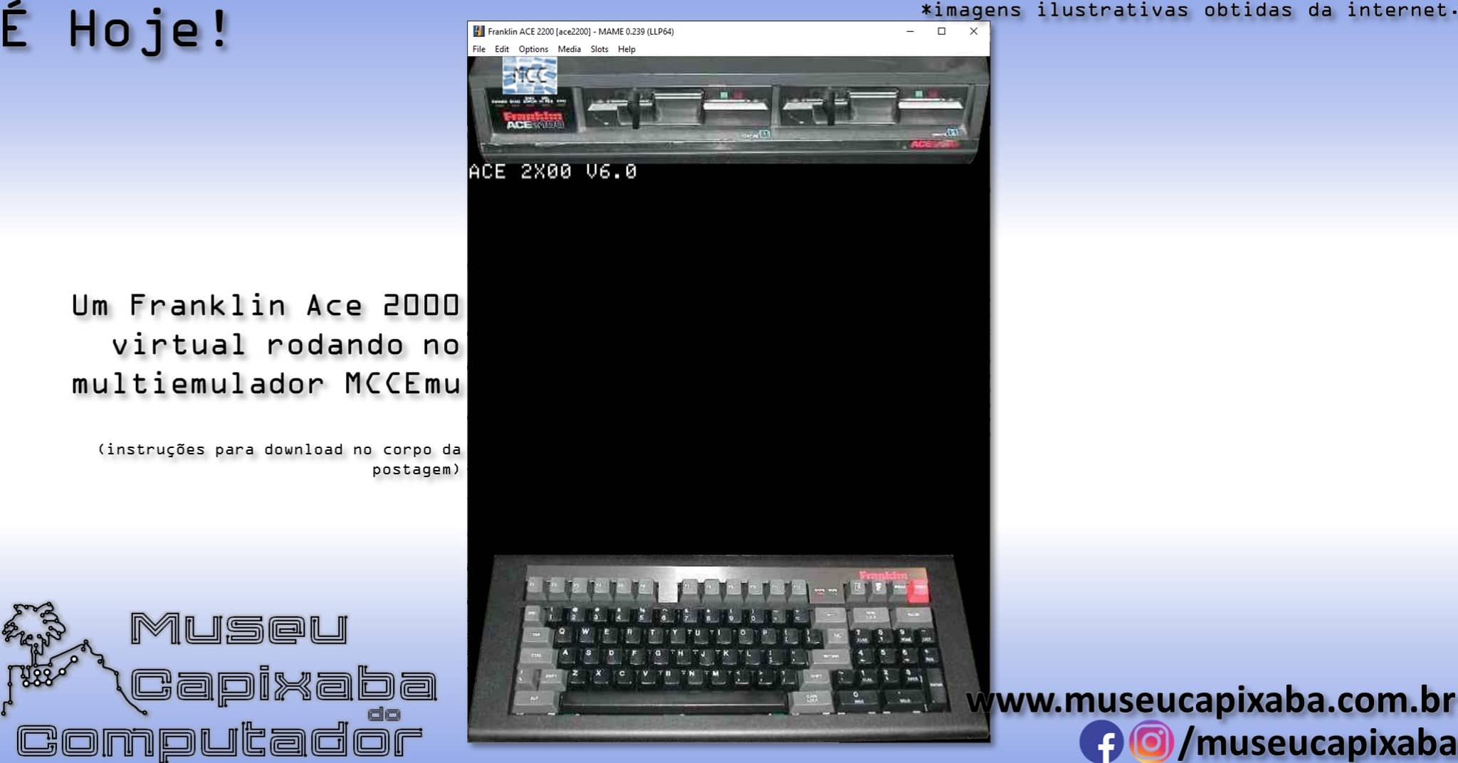 microcomputador Franklin Ace 2000 5