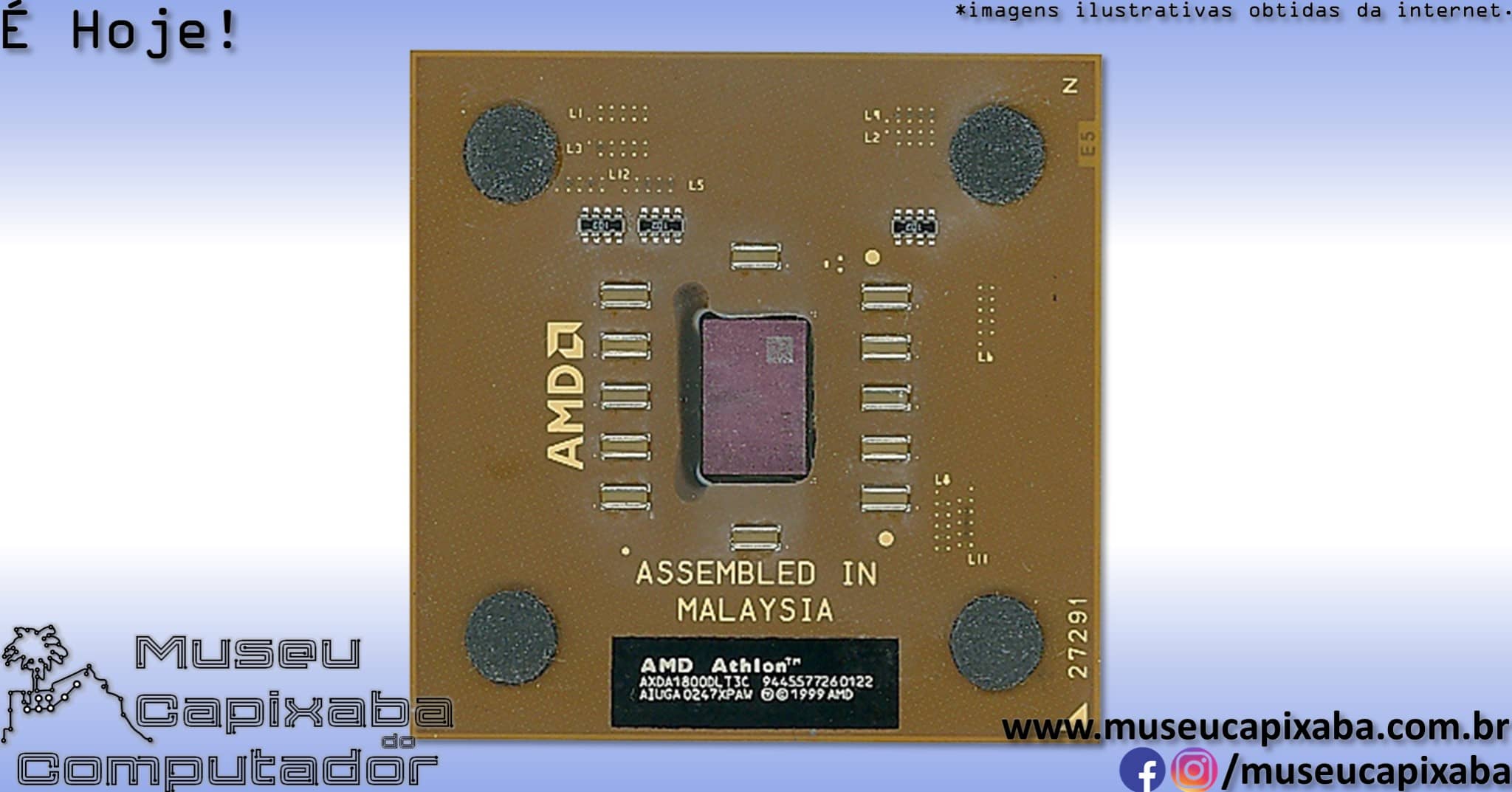 microprocessador AMD Athlon 3