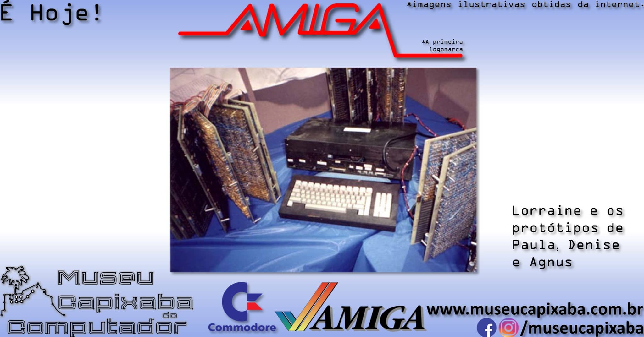 protótipo do computador Amiga 1