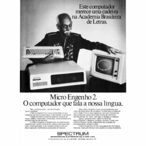 Spectrum Micro Engenho 2 Academia Brasileira de Letras Revista Micromundo 1984