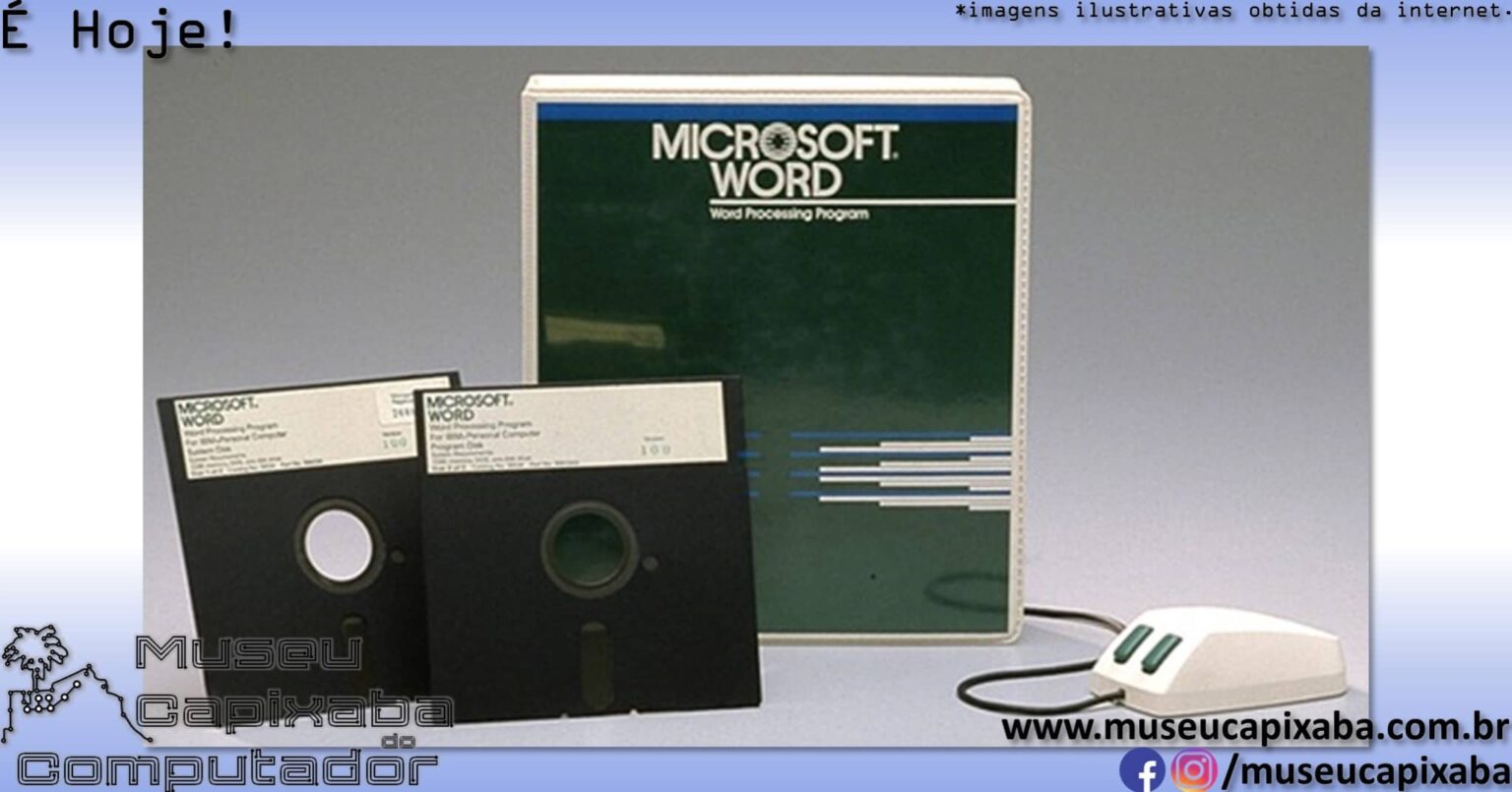 O editor de textos Microsoft Word 1.0 de 1983 – MCC - Museu Capixaba do ...