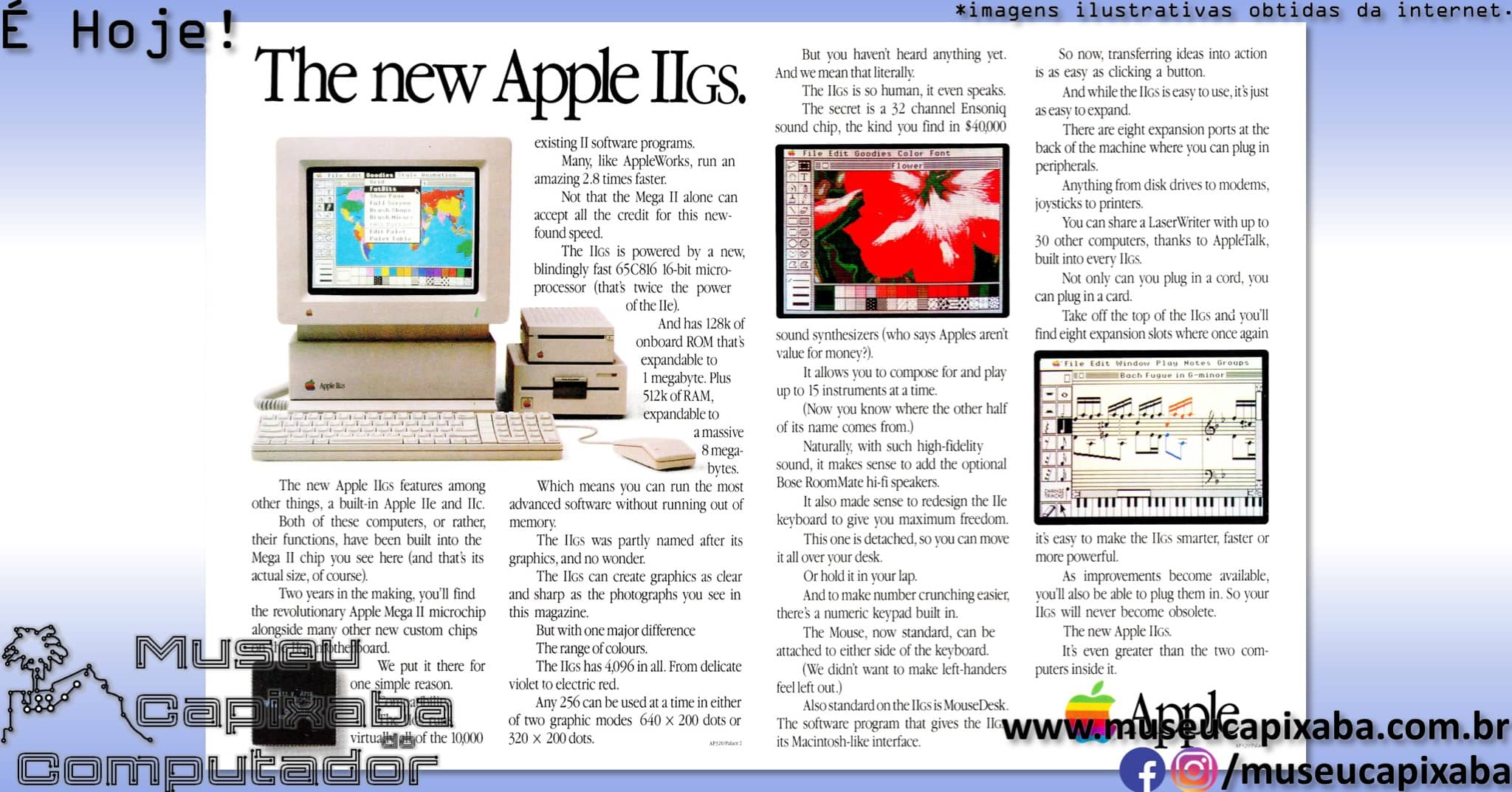 microcomputador Apple IIGS 5