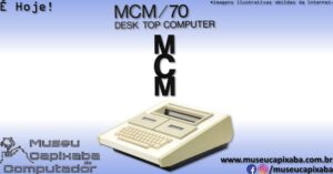 microcomputador MCM 70 1