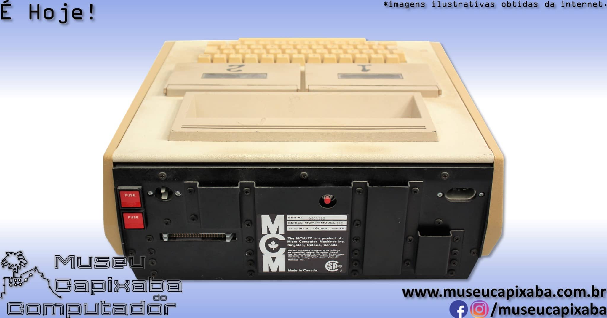 microcomputador MCM 70 3