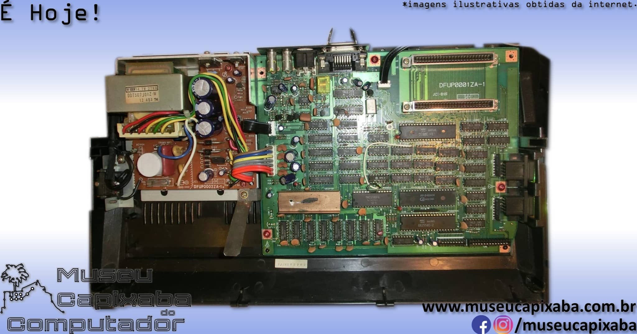 microcomputador MSX National CF-2700 3