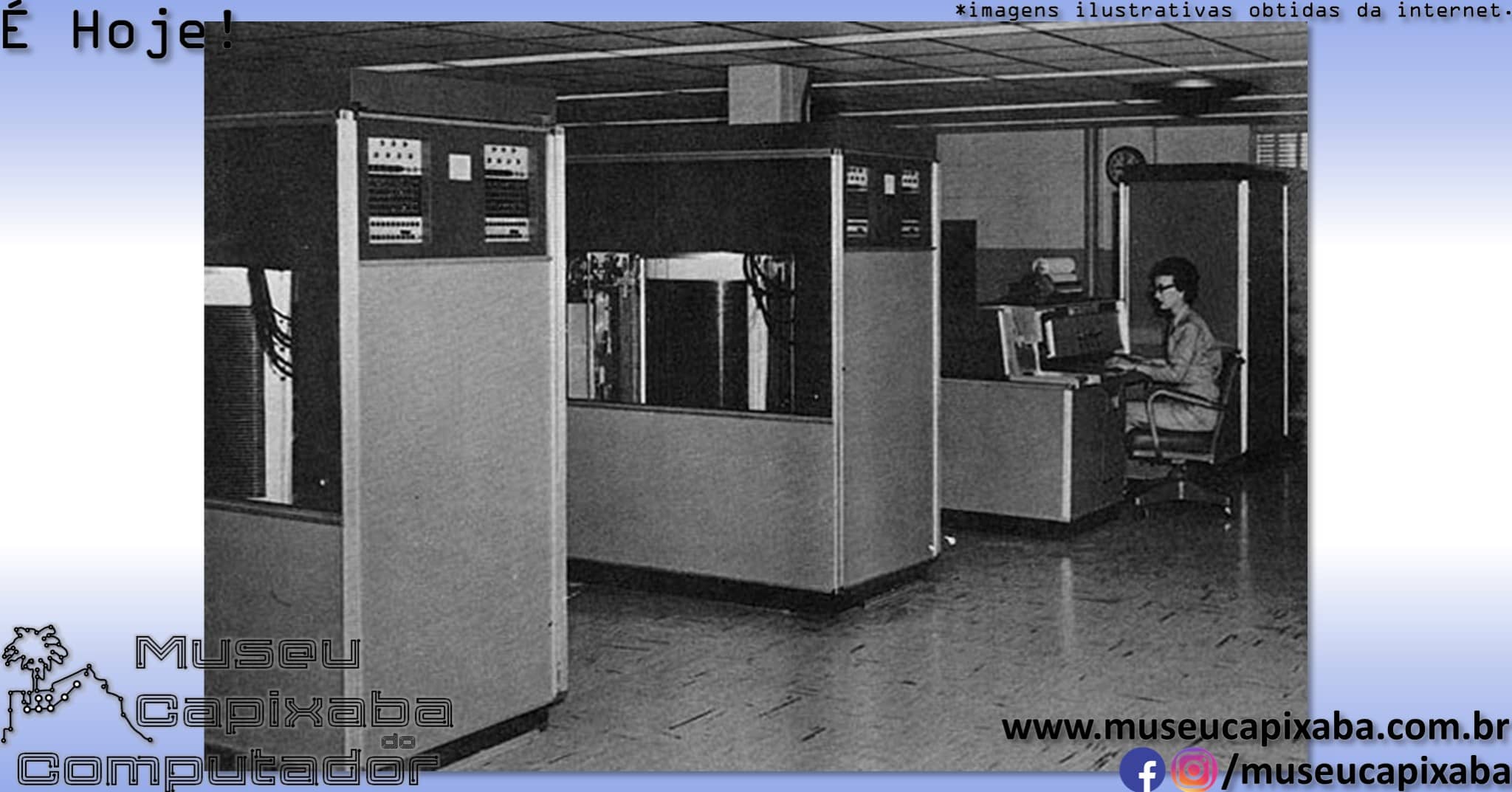 primeiro disco rígido IBM 350 Disk Storage Unit 4