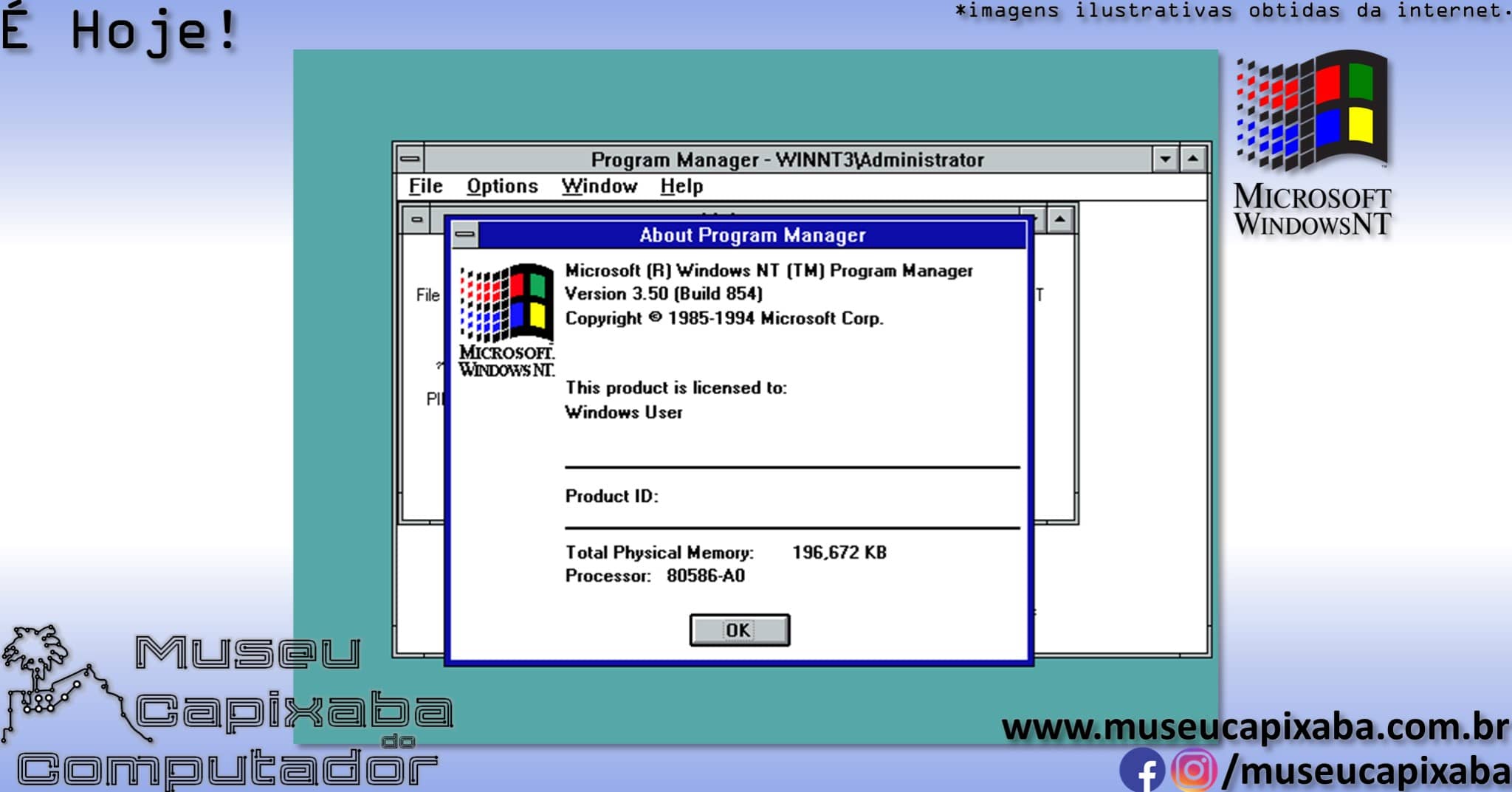 sistema operacional Microsoft Windows NT 3 5 2