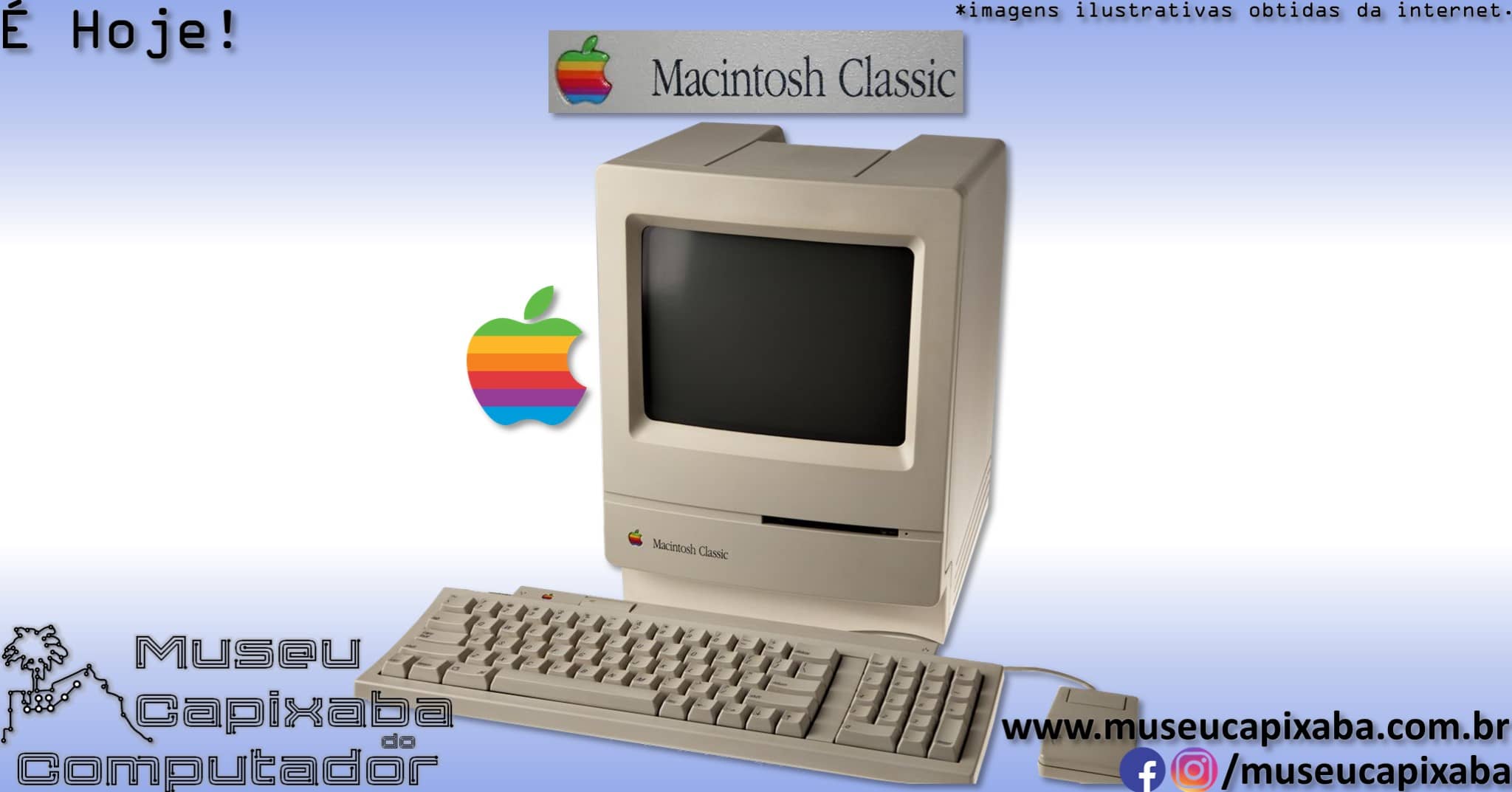 microcomputador Apple Macintosh Classic 1