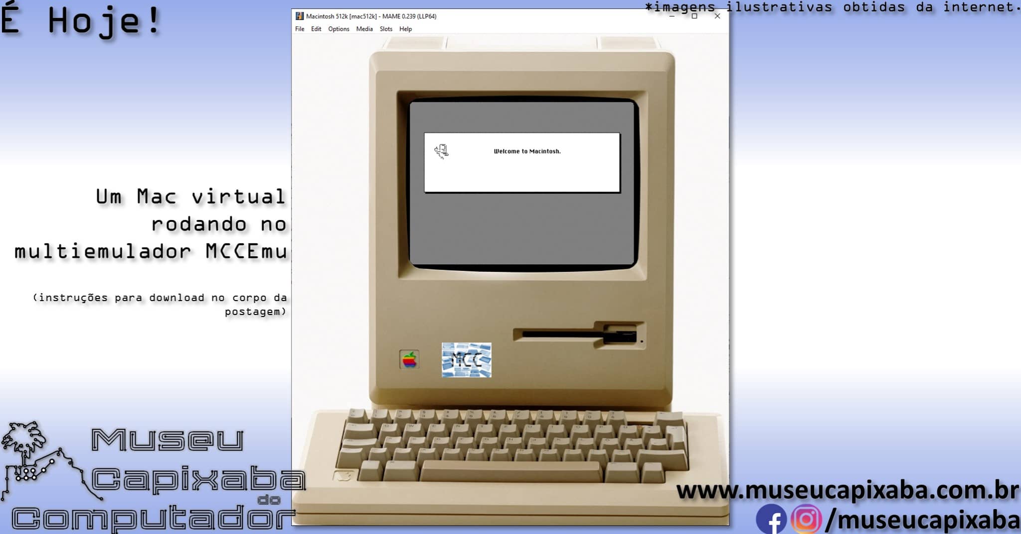microcomputador Apple Macintosh Classic 5