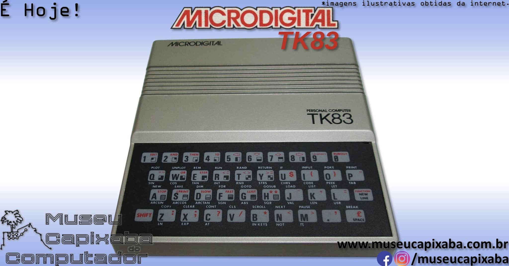 microcomputador Microdigital TK-83 1