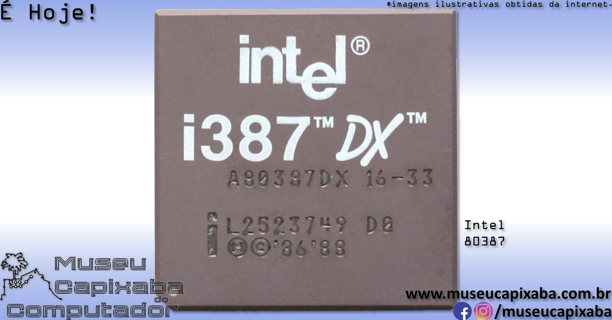 microprocessador Intel 80386 4