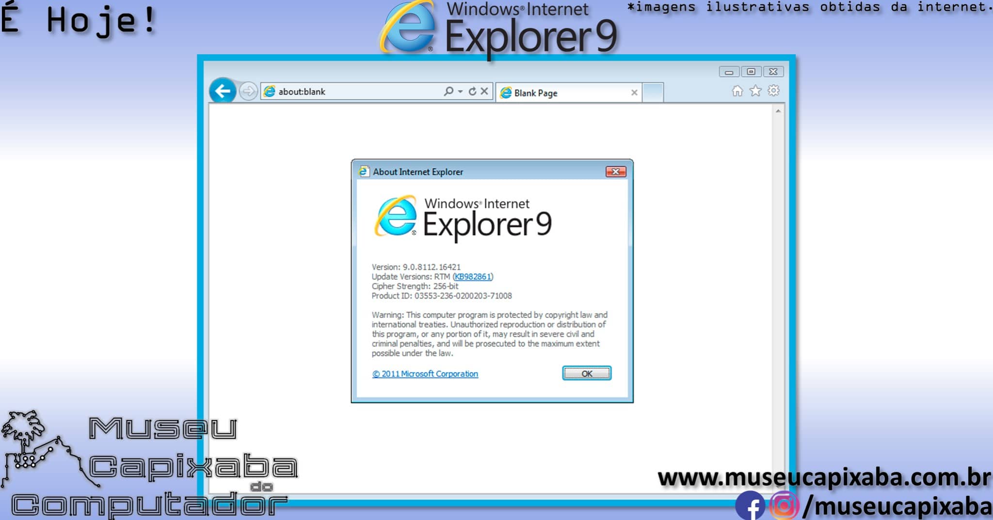 navegador Microsoft Internet Explorer 10