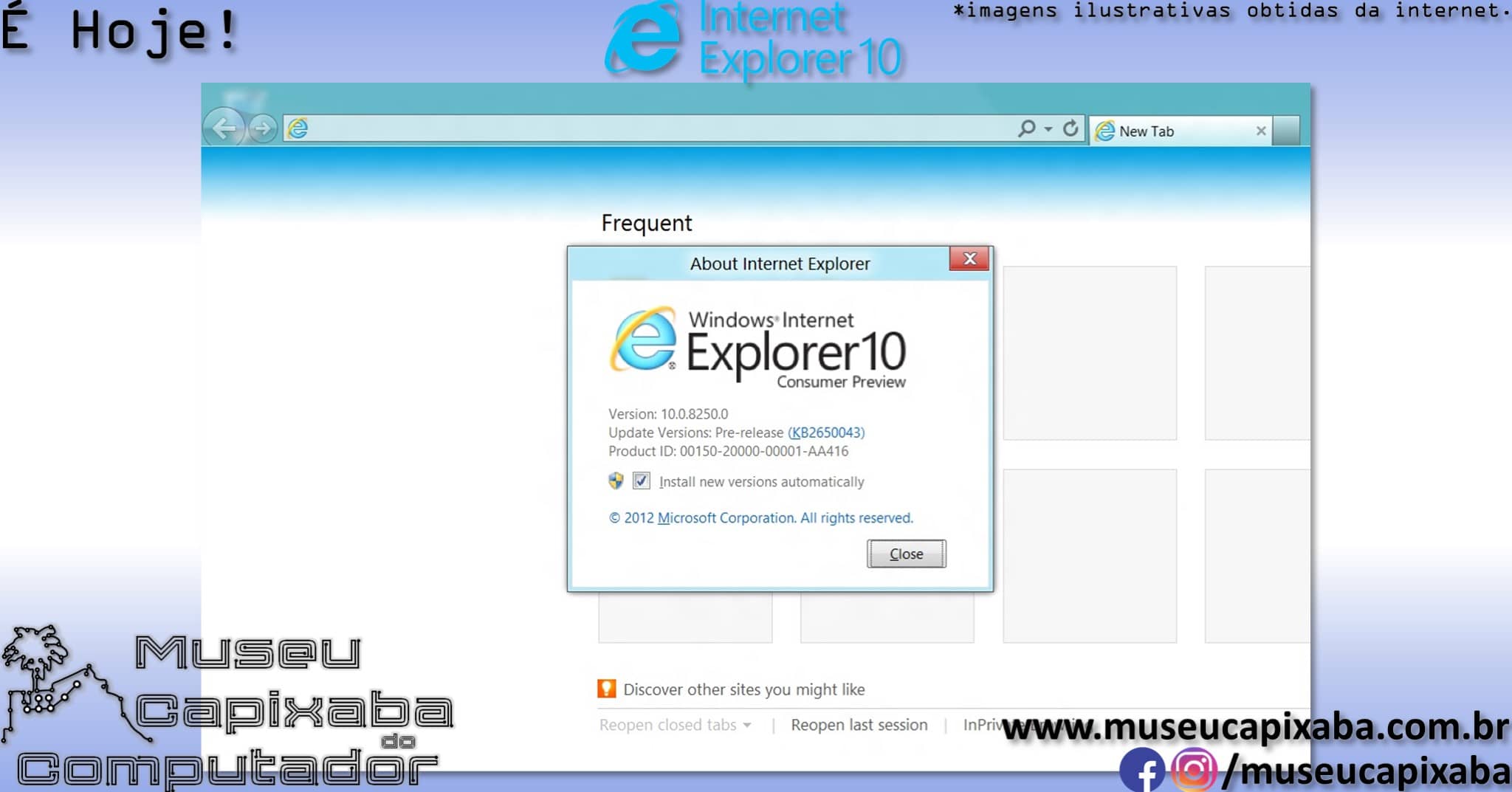 navegador Microsoft Internet Explorer 11