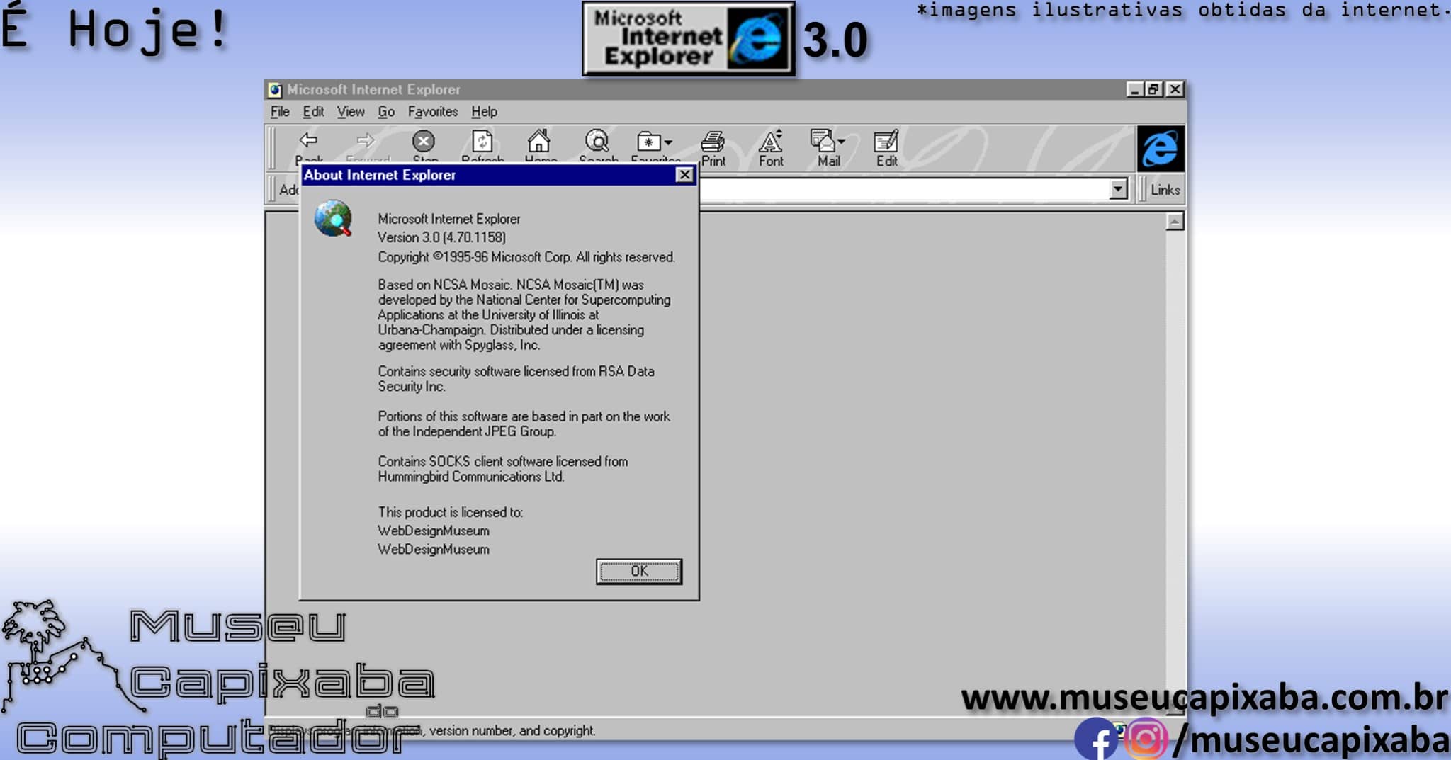 navegador Microsoft Internet Explorer 4