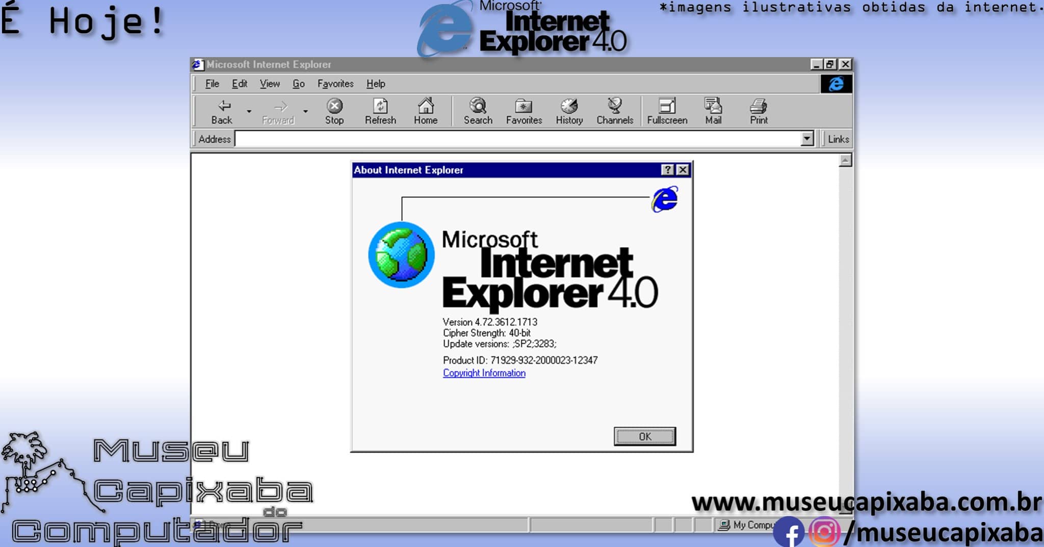 navegador Microsoft Internet Explorer 5