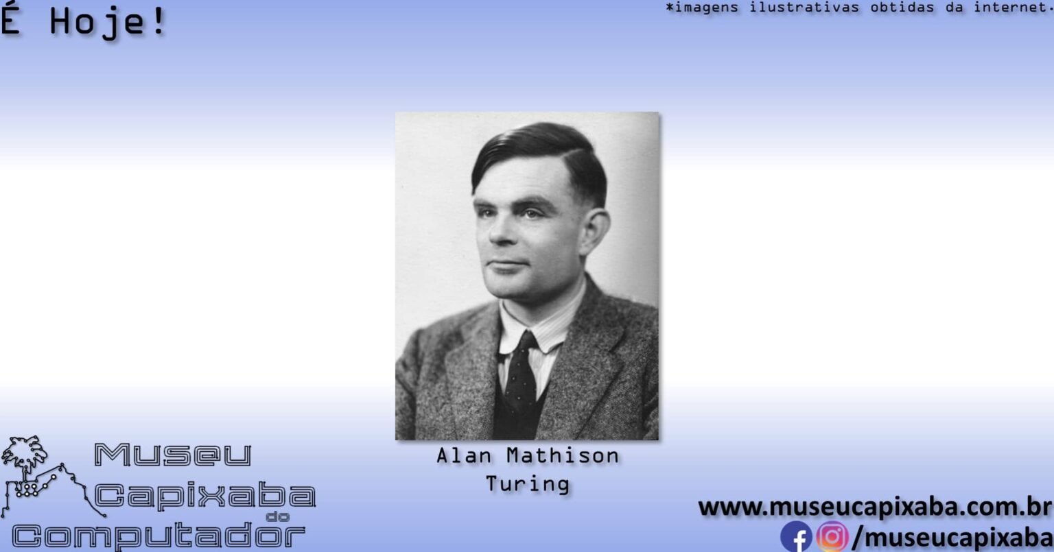 Alan Turing Computer 1936 Alan Turing publicava artigo que definiu o modelo conceitual dos ...