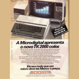 Microdigital TK 2000 Lançamento Revista Microsistemas