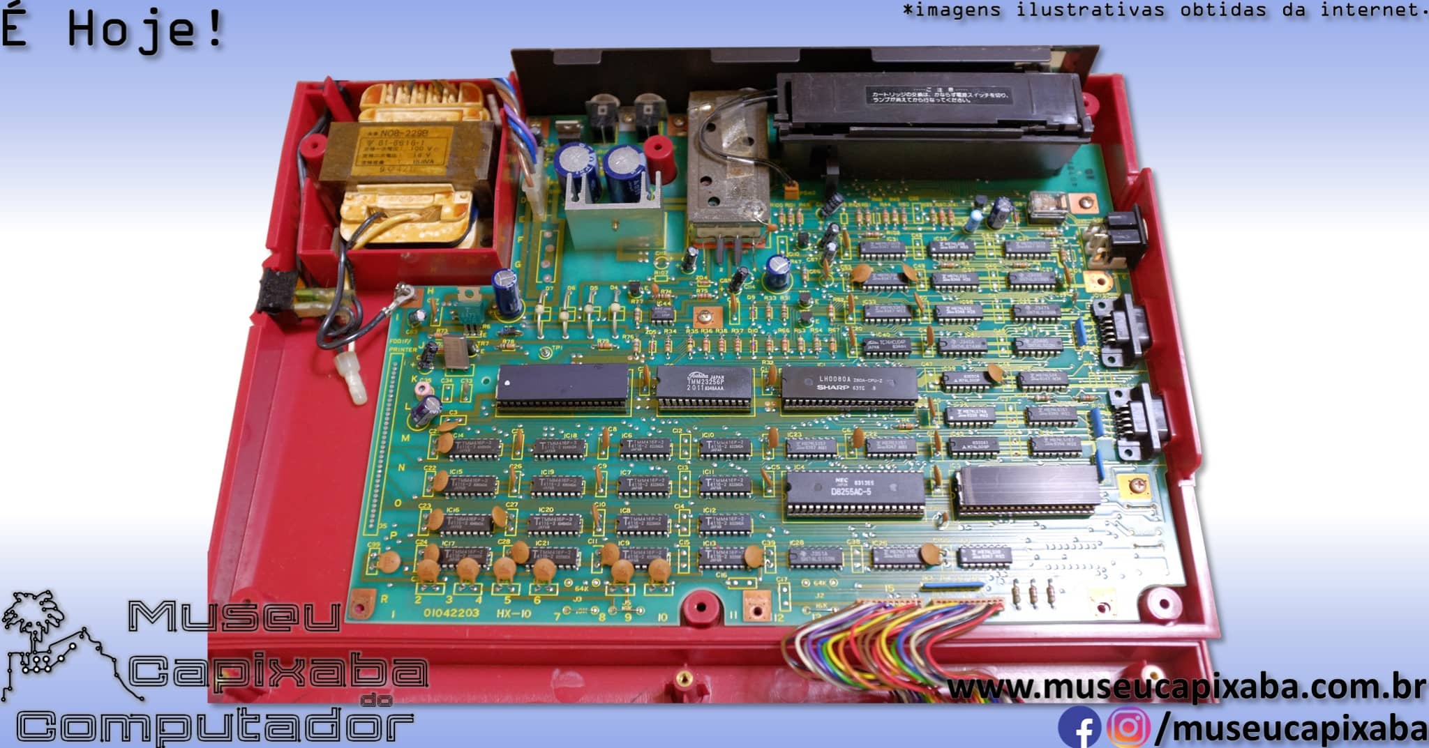 microcomputador MSX Toshiba HX-10 4