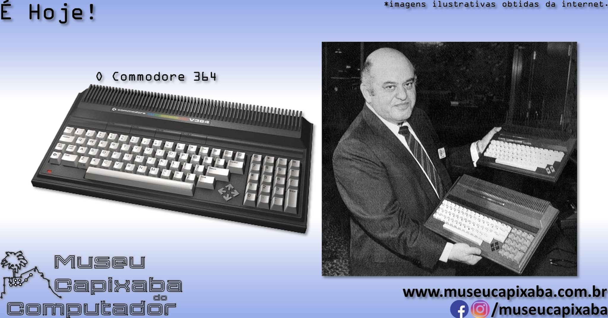 microcomputador Commodore Plus 4 7