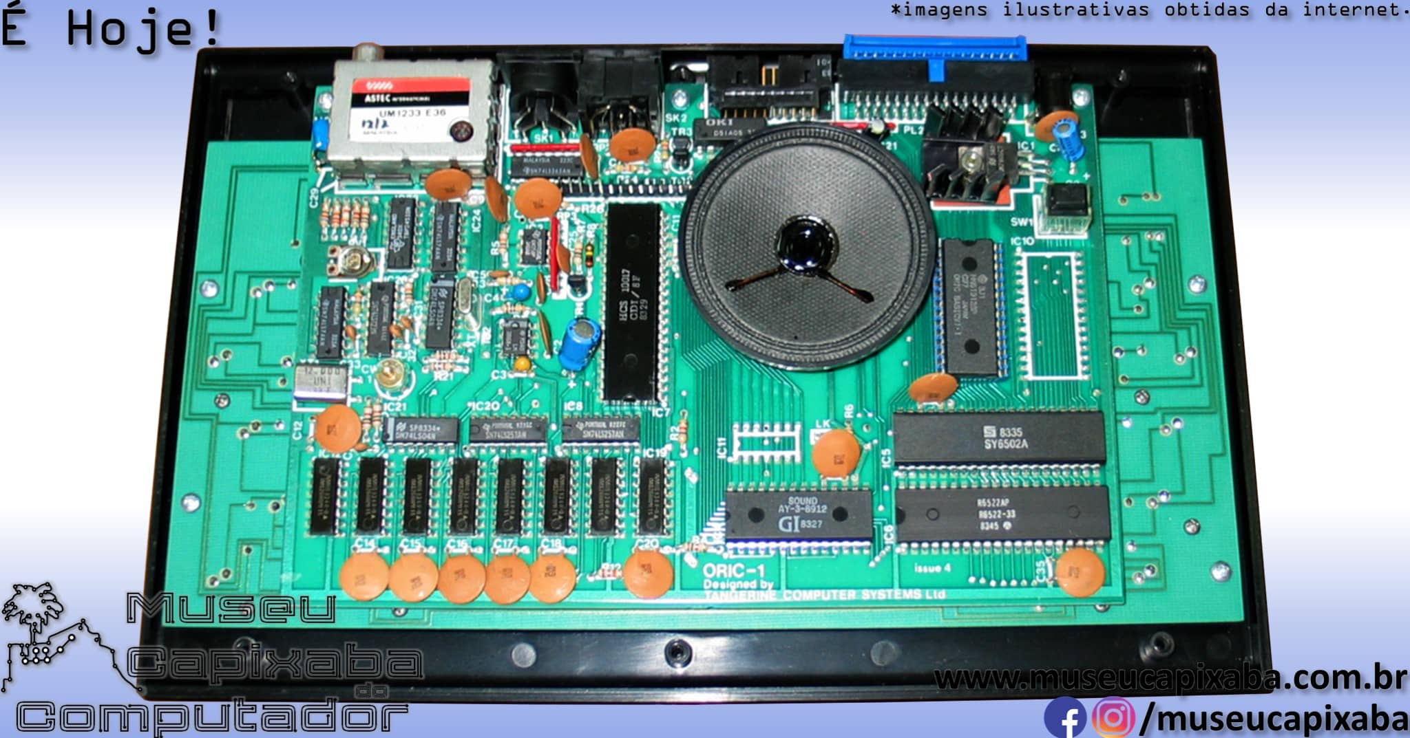 microcomputador ORIC ATMOS 3