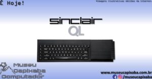microcomputador Sinclair QL Quantum Leap 1