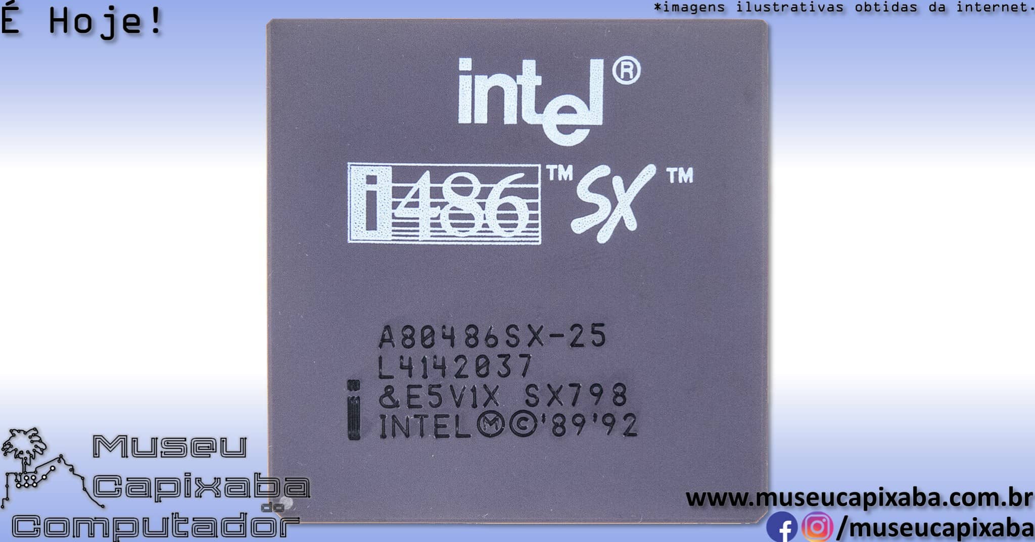 microprocessador Intel 80486 3