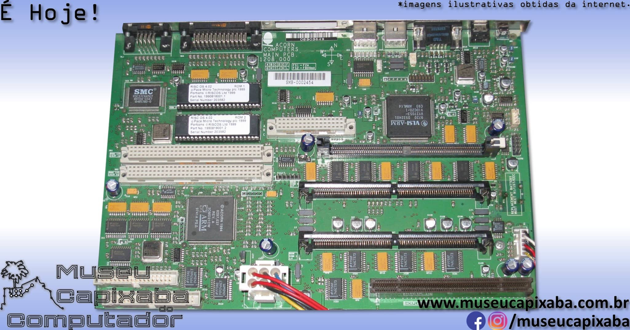 microcomputador Acorn RISC PC 4