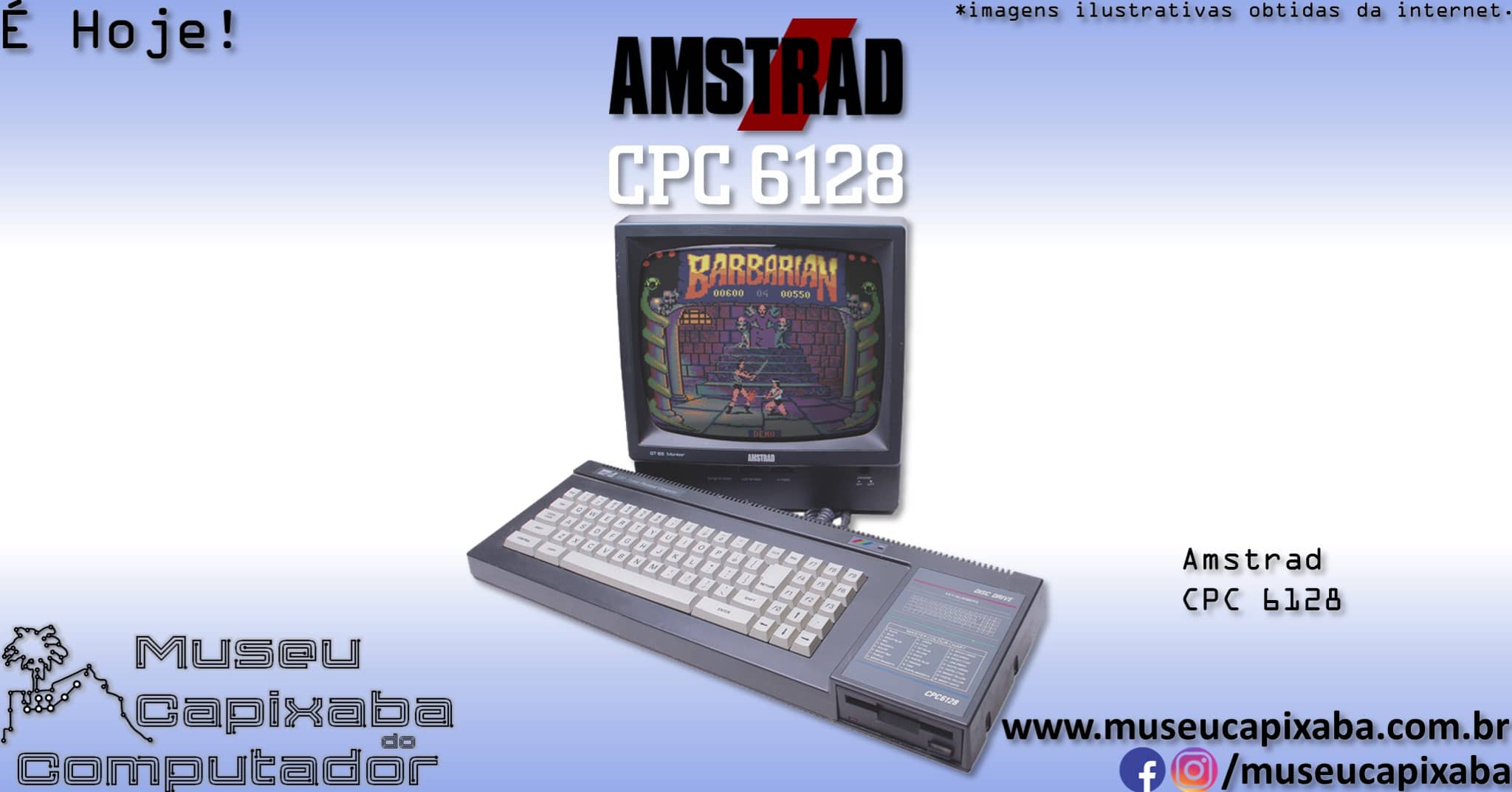 microcomputador Amstrad CPC 4