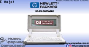 microcomputador Hewlett Packard HP-110 Portable 1