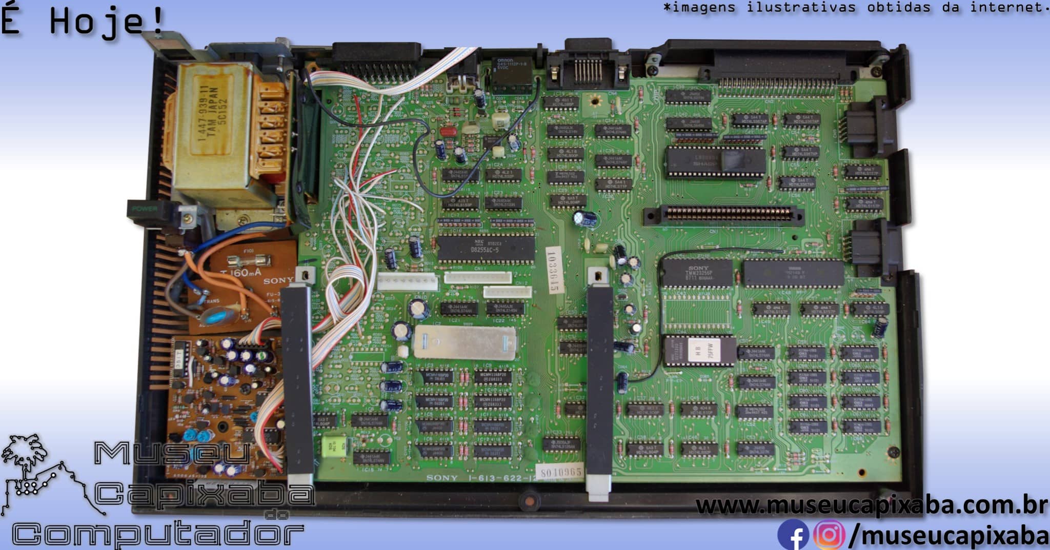 microcomputador MSX Sony HB-75 HitBit 3