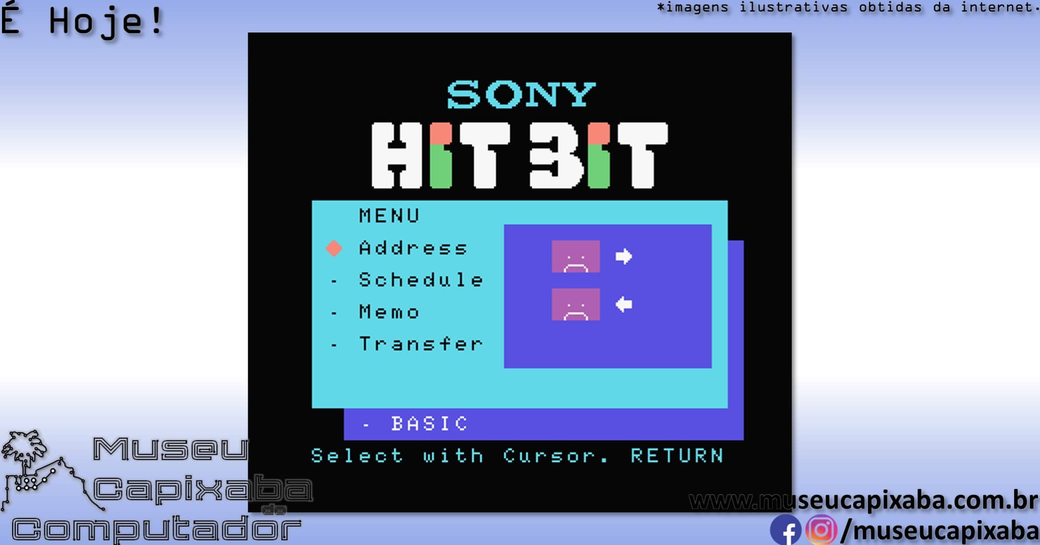 microcomputador MSX Sony HB-75 HitBit 4