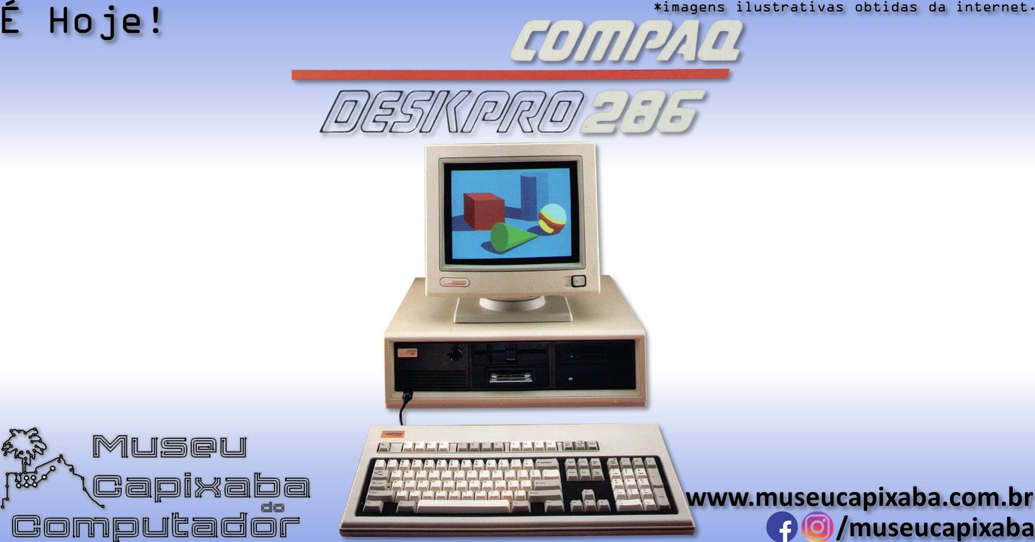 microcomputador Compaq Deskpro 3