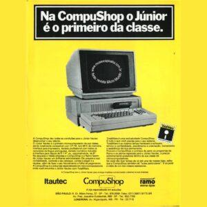 CompuShop Itautec I 7000 Junior Revista Micromundo 1984